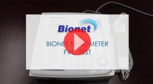 Bionet Spirometer FVC Test