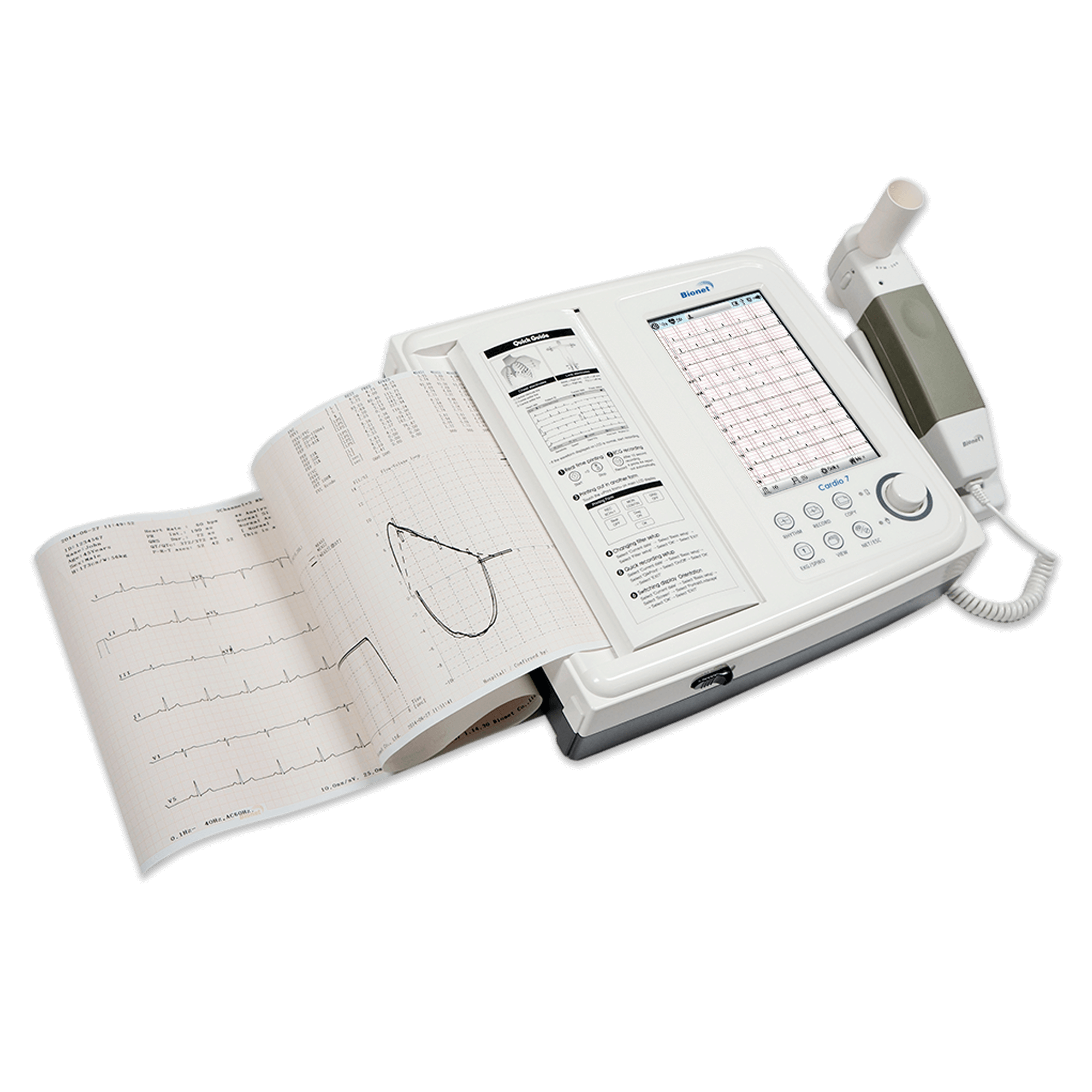 Cardio7S Interpretive Touch Screen Electrocardiogram (ECG / EKG