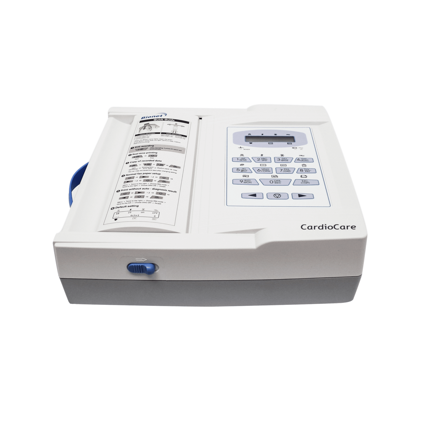 CardioCare 2000 Bionet interpretive 12 channel electrocardiogram ECG EKG machine