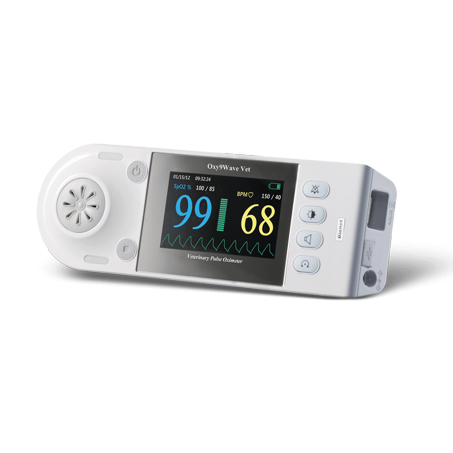 Oxy9Wave Vet Bionet Veterinary Pulse Oximeter