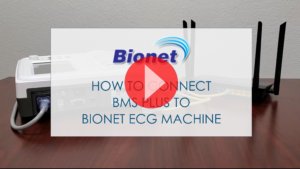 How to connect BMS Plus to Bionet ECG Machine