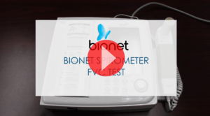 Bionet Spirometer FVC Test